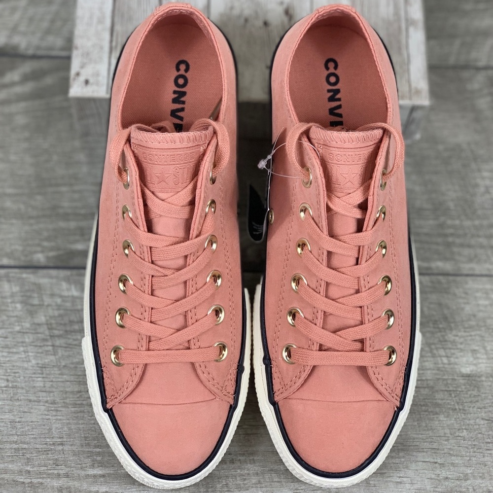 Converse CTAS LIFT OX Pink Blush/ Black/Egret - Picture 4 of 6